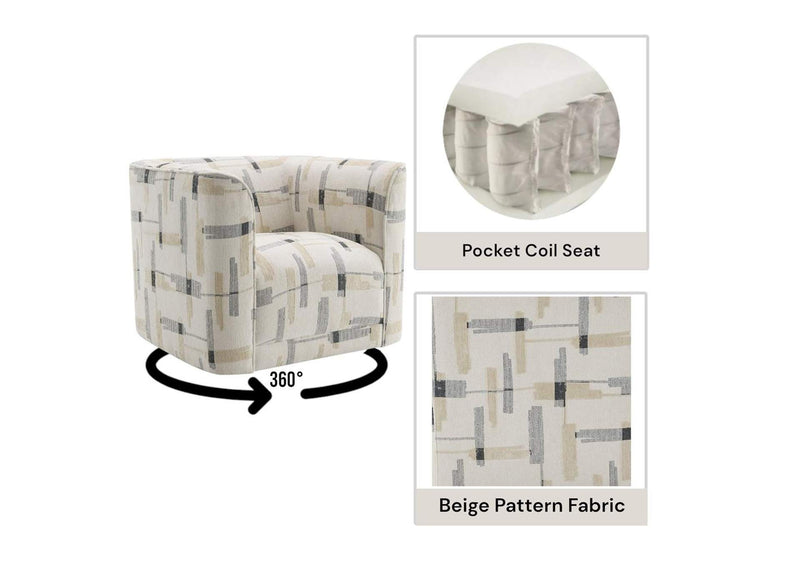 LV04532 Darya Chair with Swivel