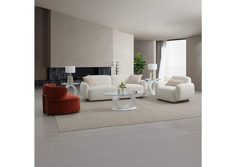 LV04540 Darius Sofa with 2 Pillows