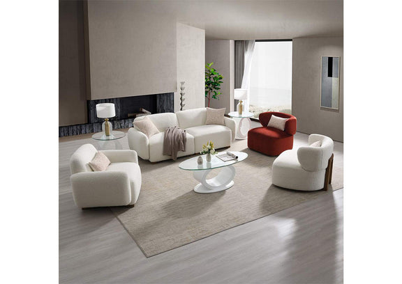 LV04540 Darius Sofa with 2 Pillows