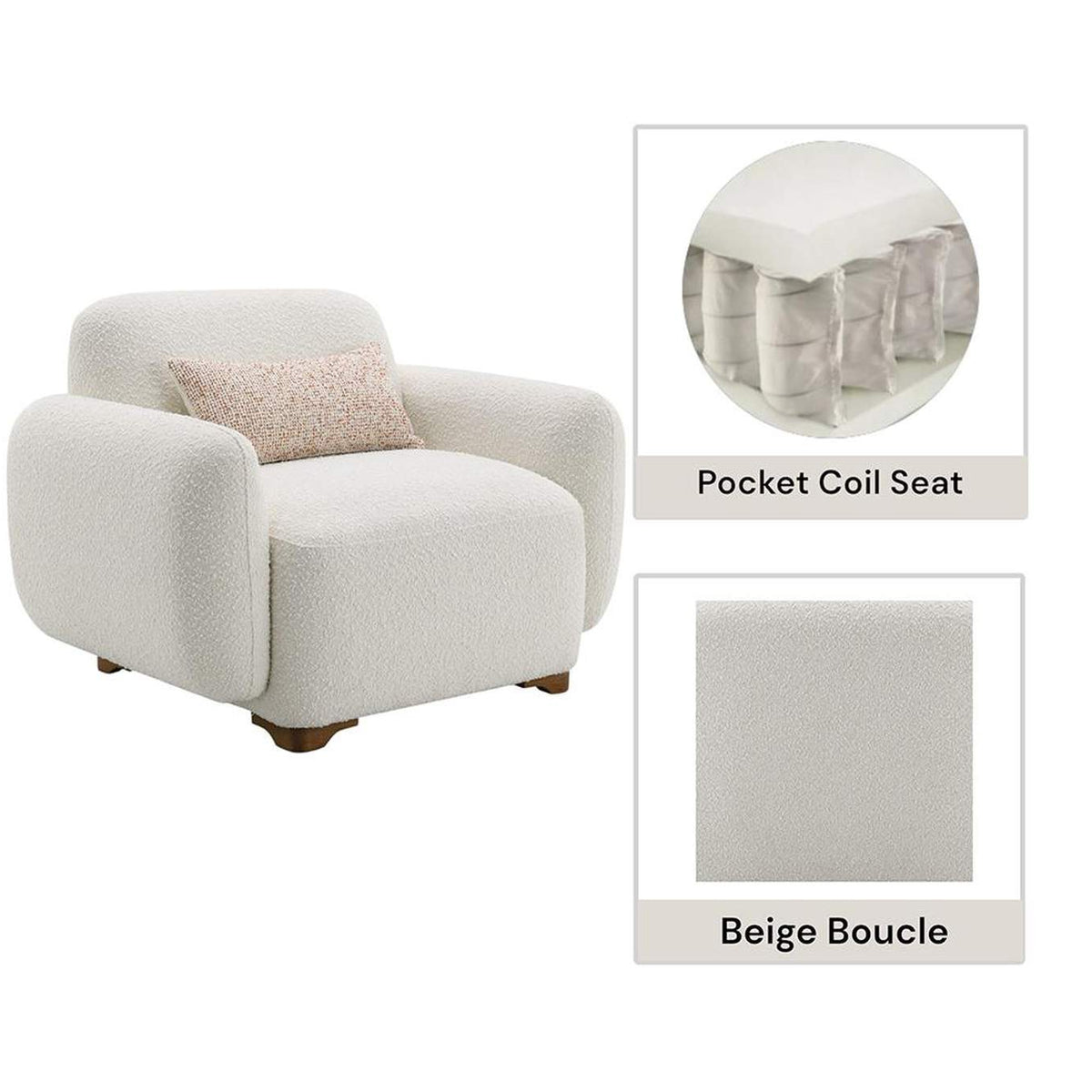 LV04542 Darius Chair with Pillow
