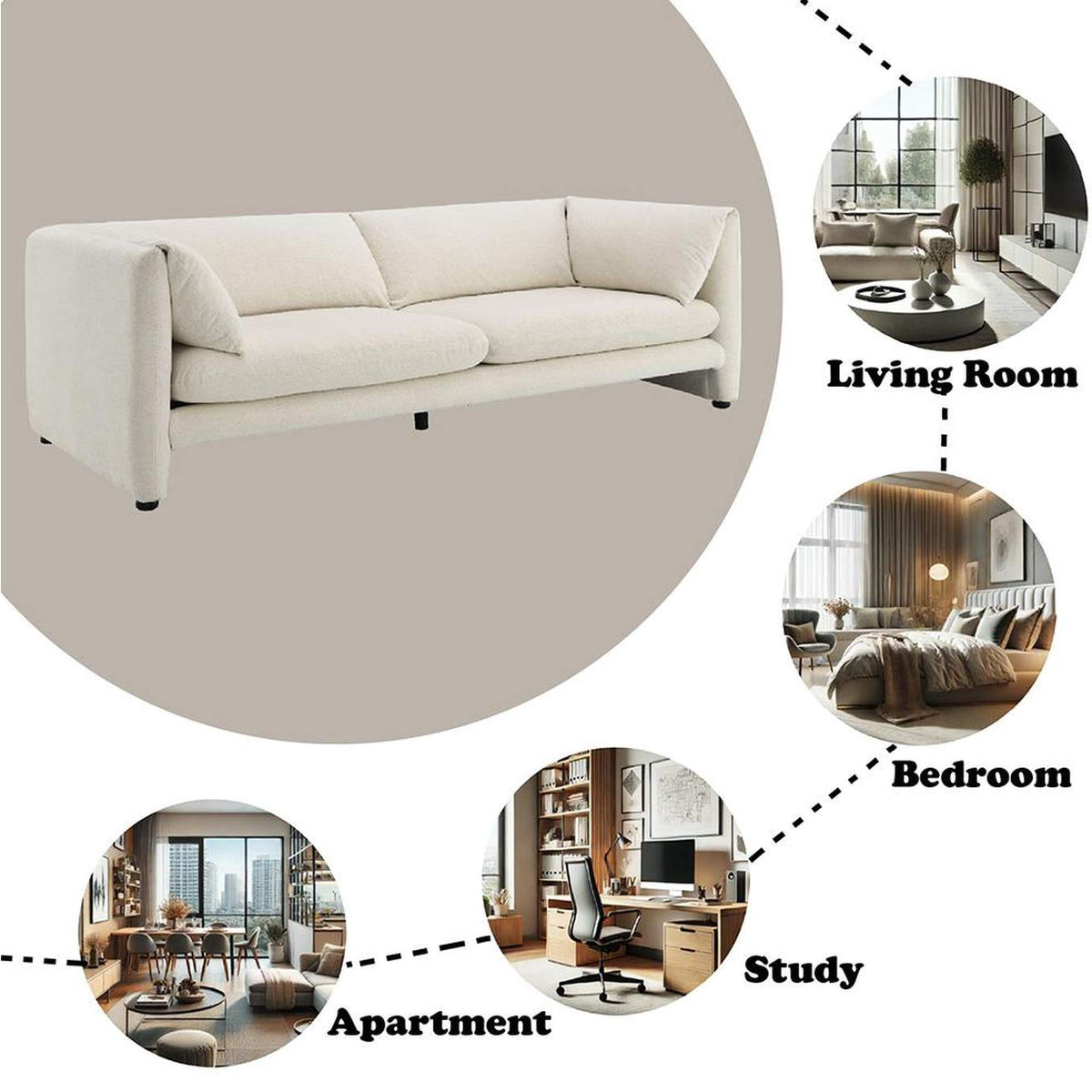LV04550 Jaeda Sofa