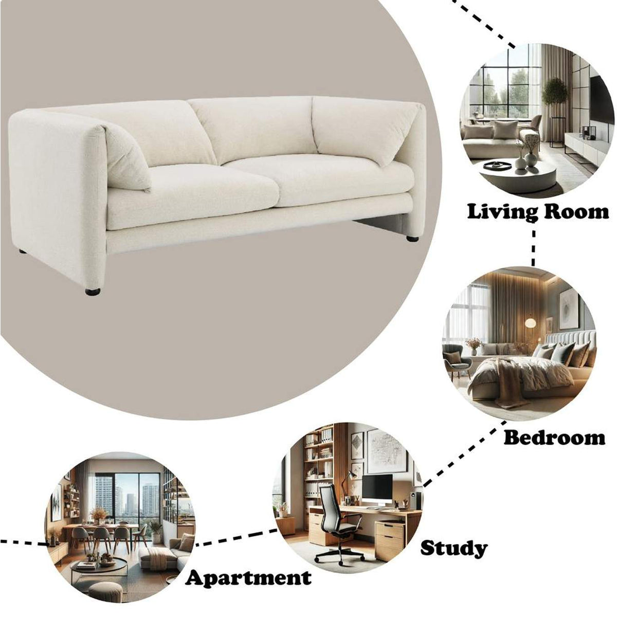 LV04551 Jaeda Loveseat