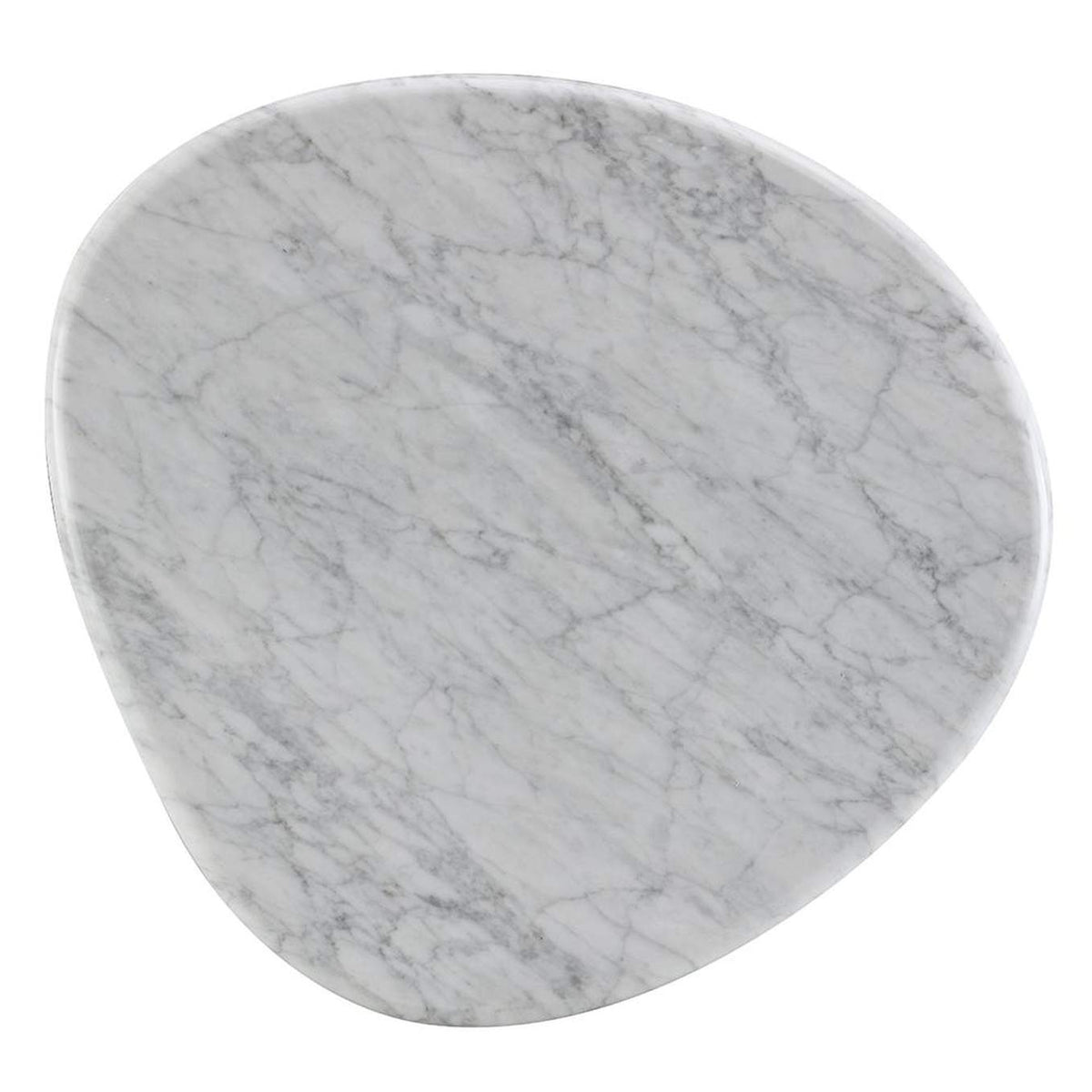 LV04566 Haidar End Table with Natural Marble