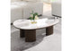 LV04575 Hanale Coffee Table with Natural Marble