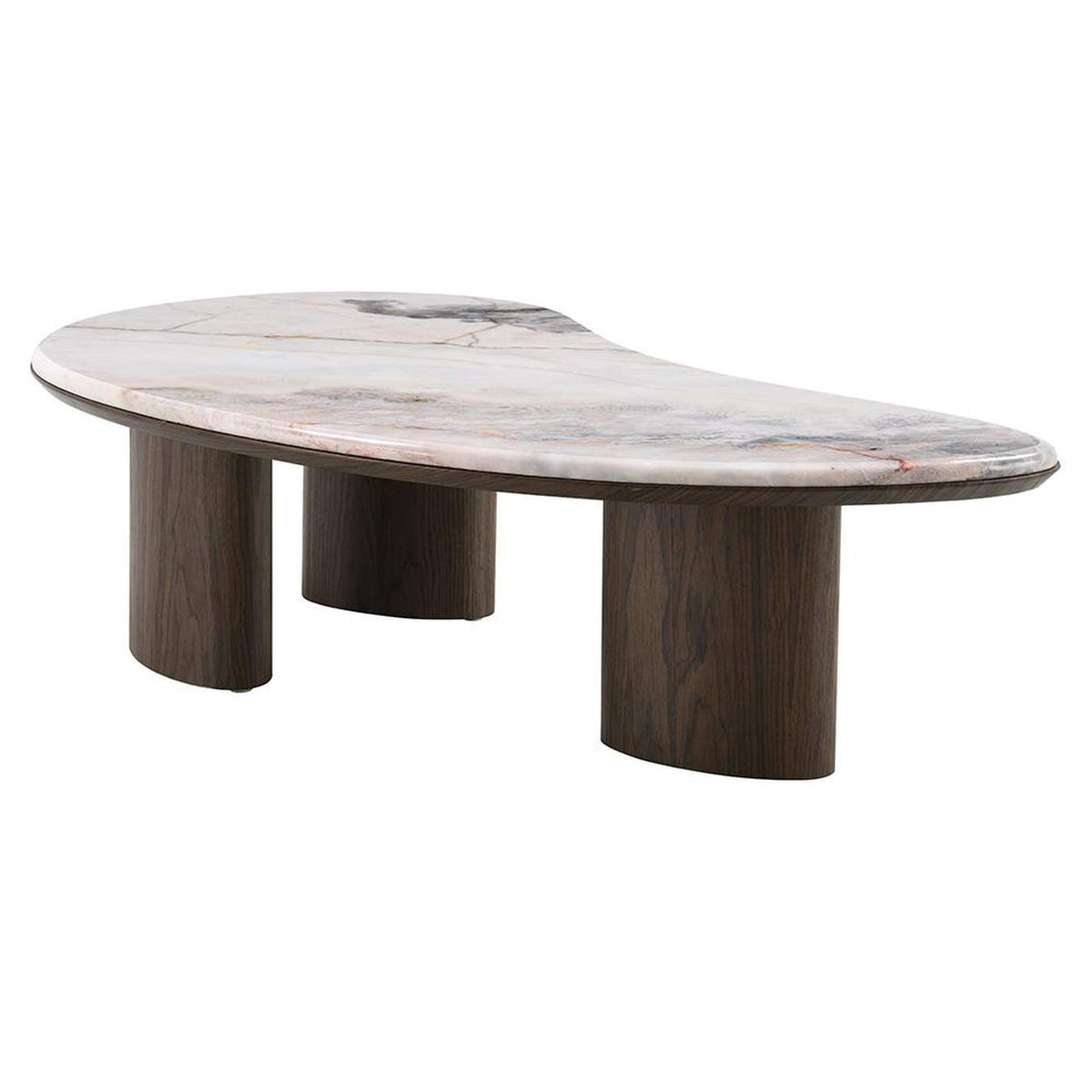 LV04575 Hanale Coffee Table with Natural Marble