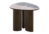 LV04576 Hanale End Table with Natural Marble
