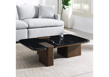 LV04595 Dana Coffee Table with Natural Marble
