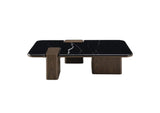 LV04595 Dana Coffee Table with Natural Marble