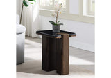 LV04596 Dana End Table with Natural Marble