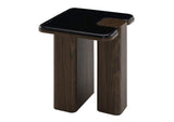 LV04596 Dana End Table with Natural Marble