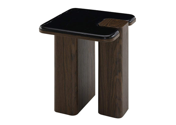 LV04596 Dana End Table with Natural Marble