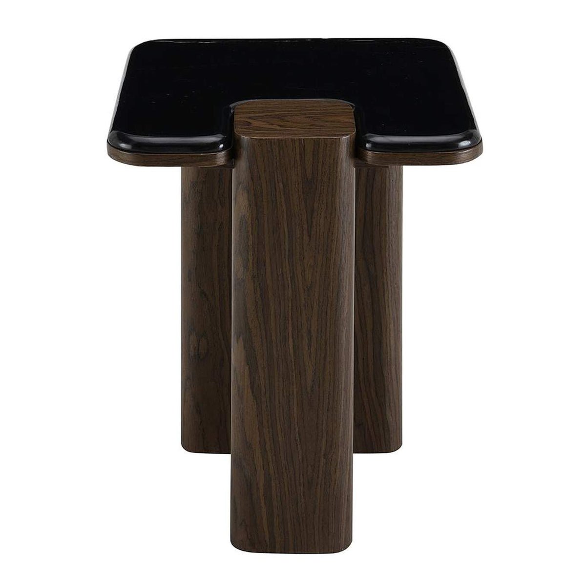 LV04596 Dana End Table with Natural Marble