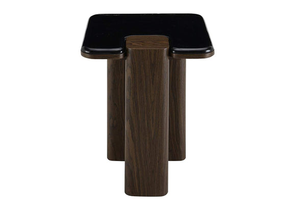 LV04596 Dana End Table with Natural Marble