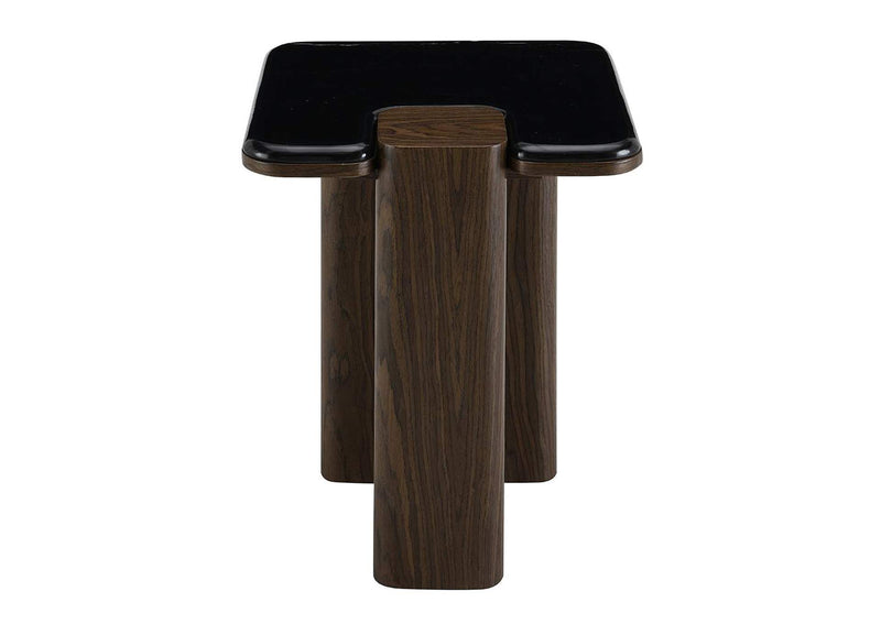 LV04596 Dana End Table with Natural Marble