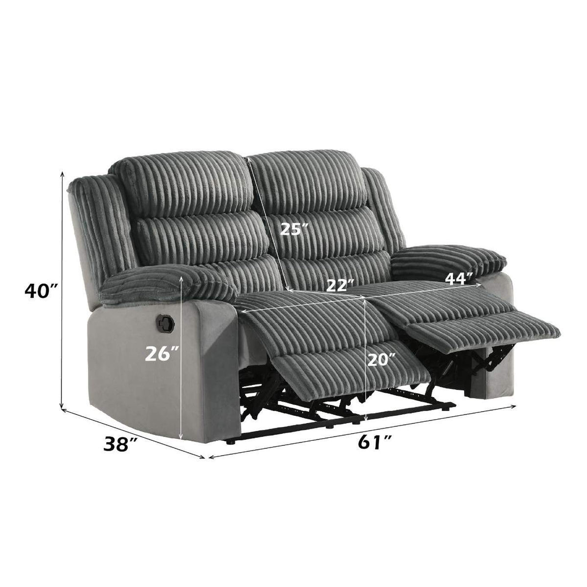 LV04621 Lesley Motion Loveseat