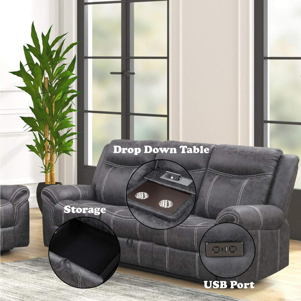 LV04670 Zubaida Power Motion with Drop Down Table