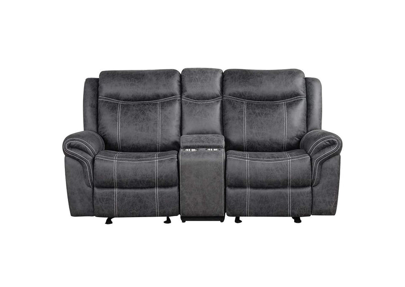 LV04671 Zubaida Power Glider Motion Loveseat with USB