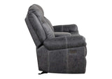 LV04671 Zubaida Power Glider Motion Loveseat with USB