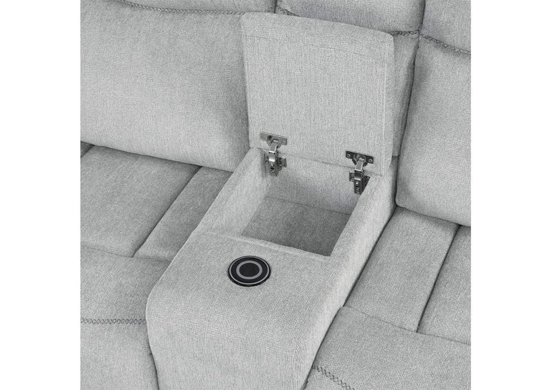 LV04681 Galya Motion Loveseat with Console