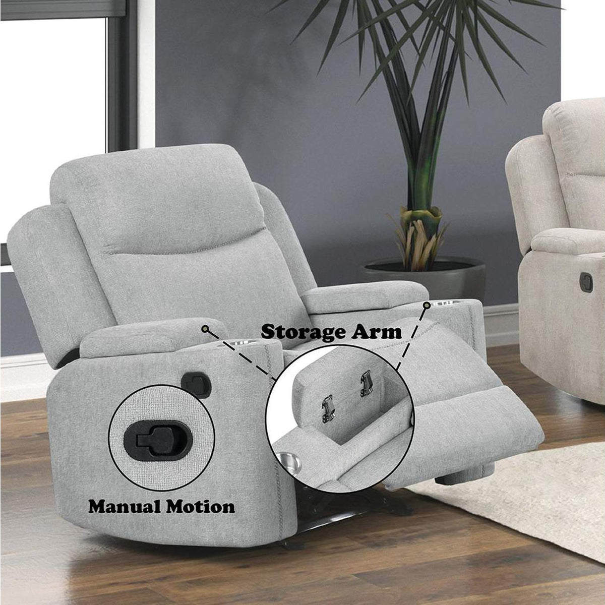 LV04682 Galya Motion Glider Recliner