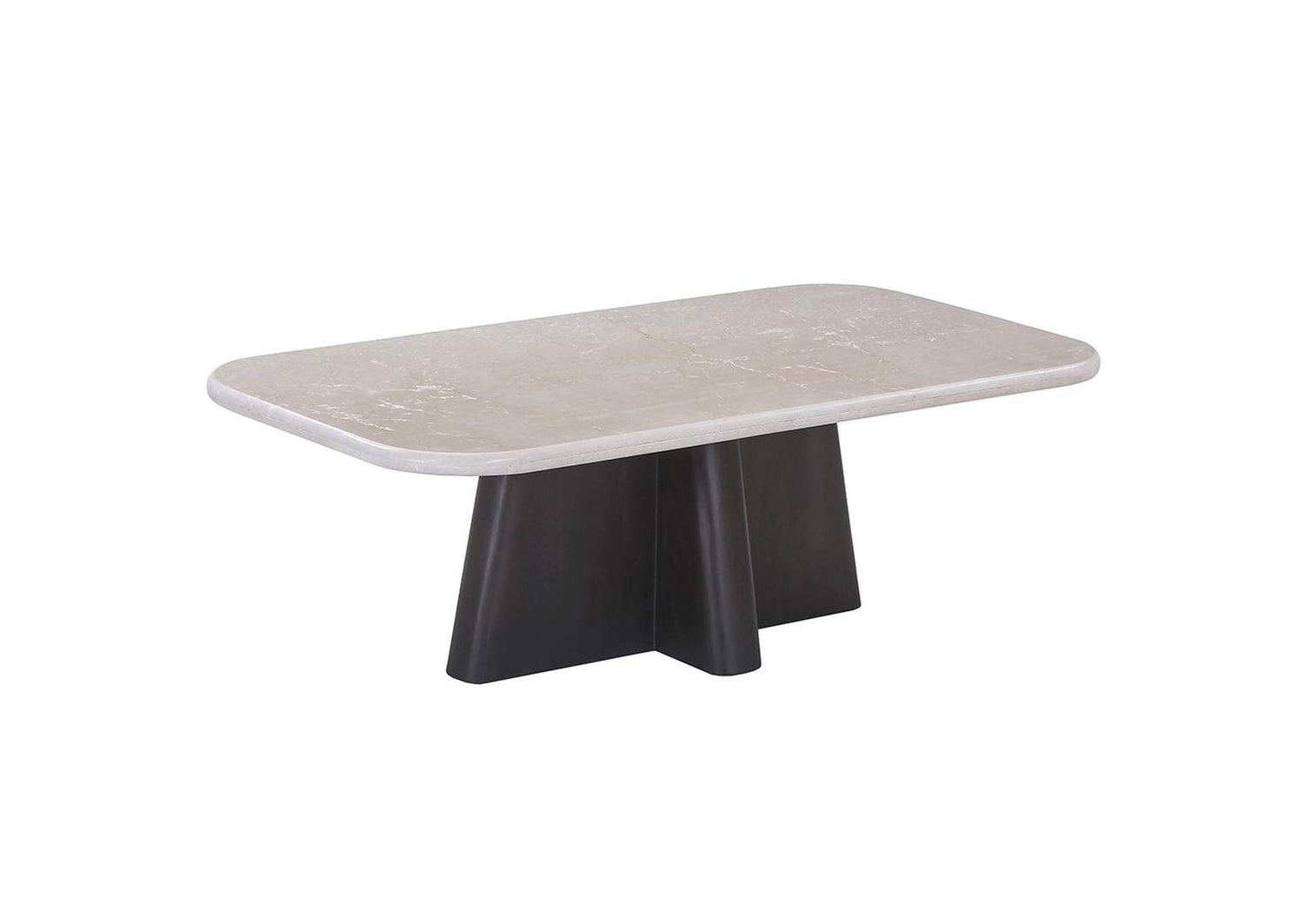 LV04765 Jacory Coffee Table with Bottocino Marble Top