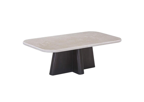 LV04765 Jacory Coffee Table with Bottocino Marble Top