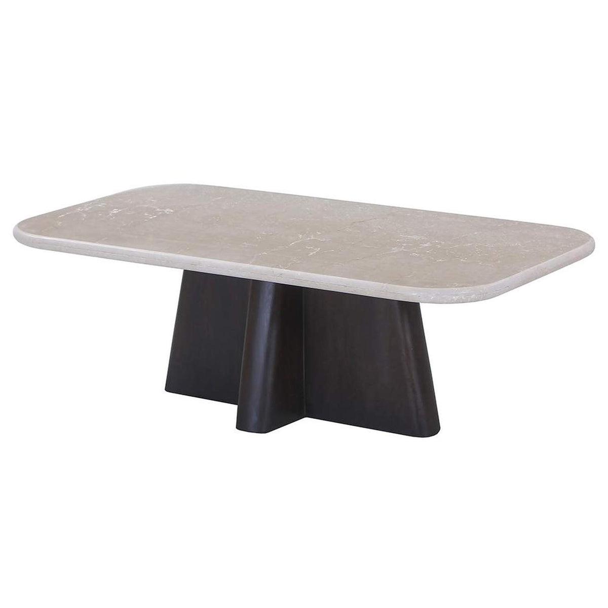 LV04765 Jacory Coffee Table with Bottocino Marble Top