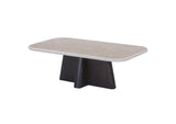 LV04765 Jacory Coffee Table with Bottocino Marble Top