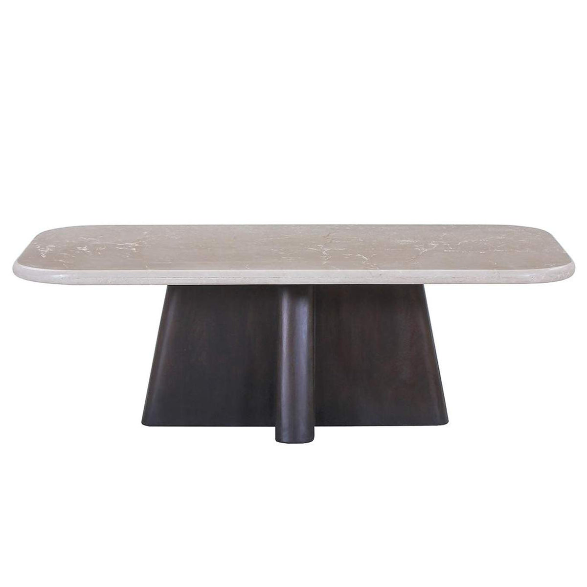 LV04765 Jacory Coffee Table with Bottocino Marble Top