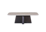 LV04765 Jacory Coffee Table with Bottocino Marble Top
