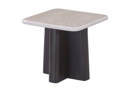 LV04766 Jacory End Table with Bottocino Marble Top