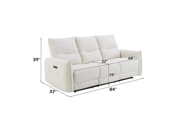 LV04780 Lalisa Power Motion Sofa with USB Port