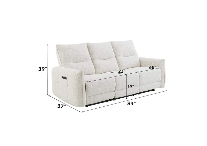 LV04780 Lalisa Power Motion Sofa with USB Port