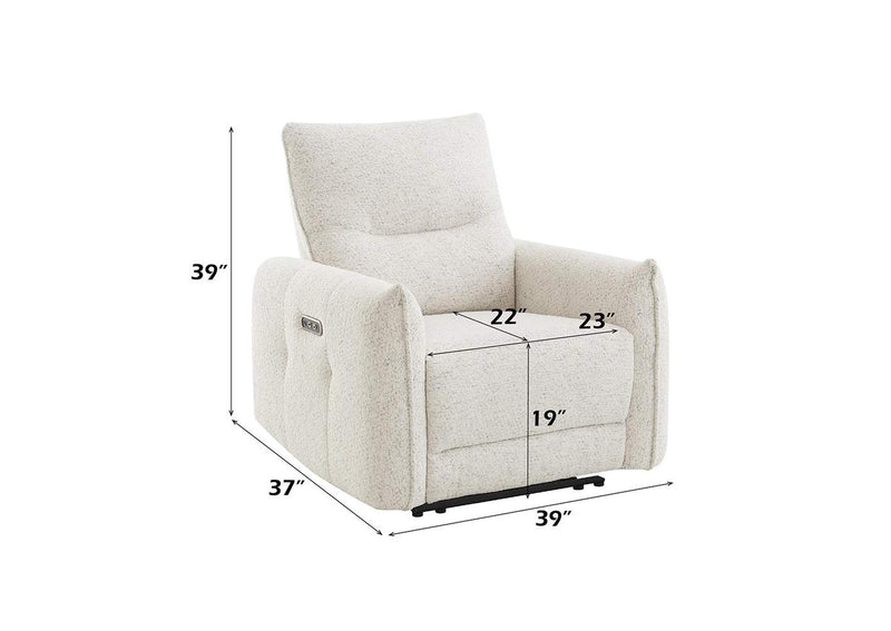 LV04782 Lalisa Power Motion Recliner with USB Port