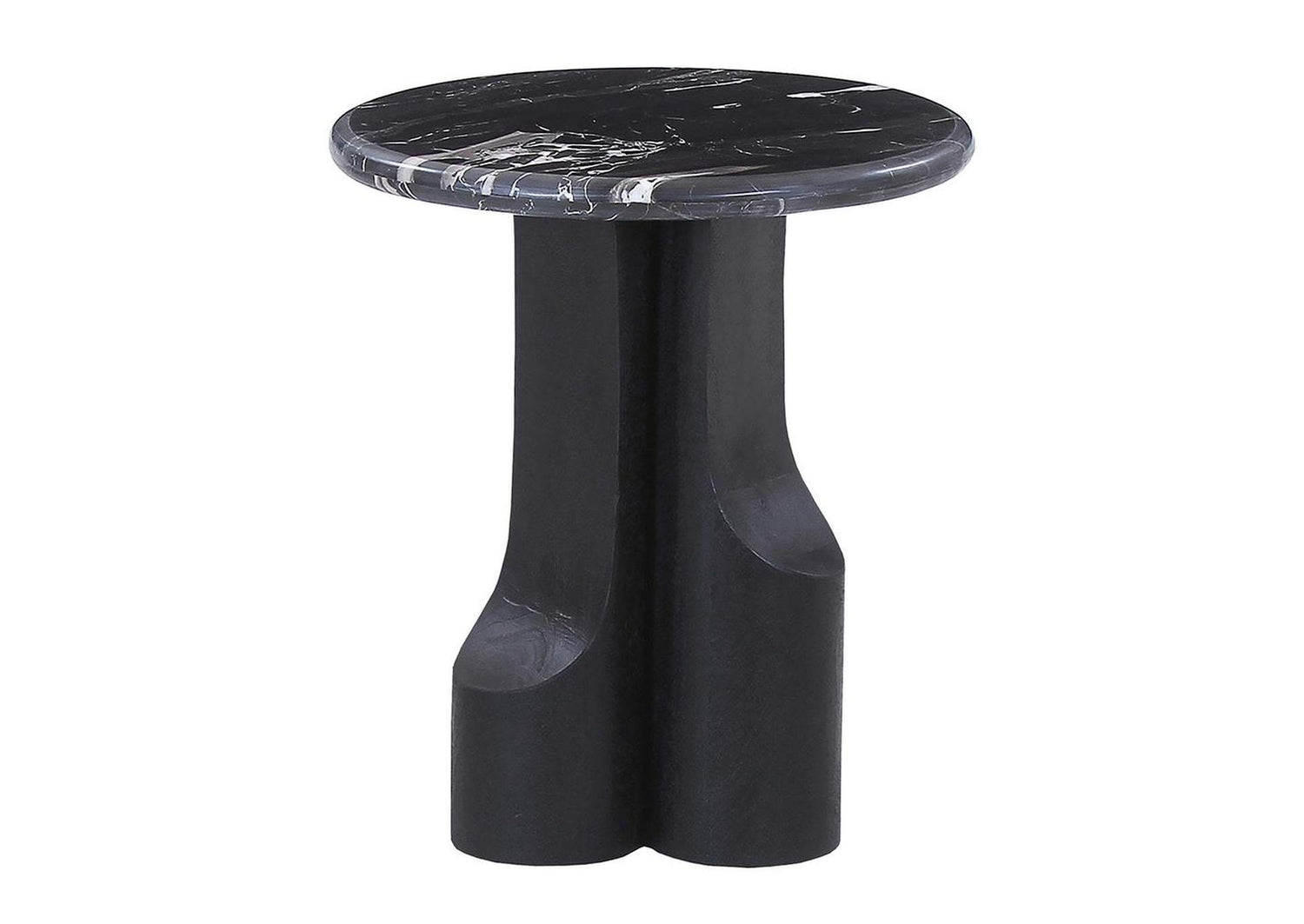 LV04786 Kinton End Table with Natural Marble Top