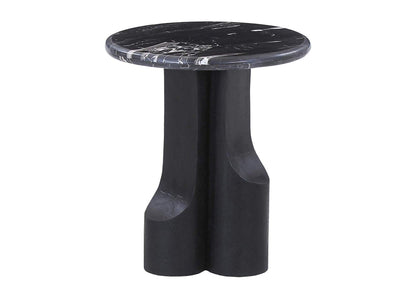 LV04786 Kinton End Table with Natural Marble Top