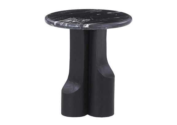 LV04786 Kinton End Table with Natural Marble Top