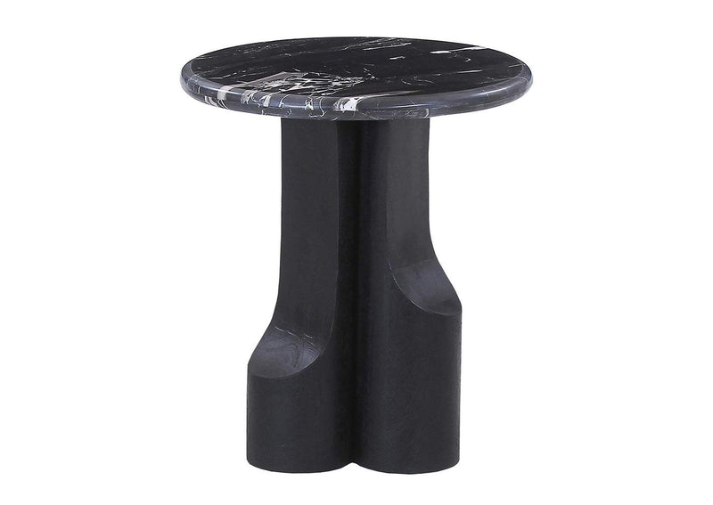 LV04786 Kinton End Table with Natural Marble Top
