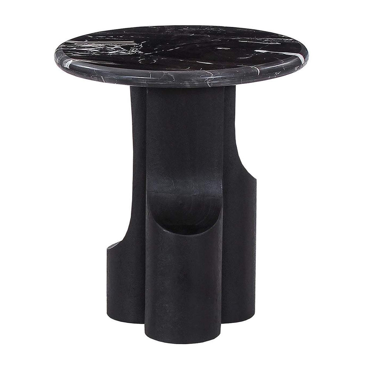 LV04786 Kinton End Table with Natural Marble Top
