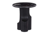 LV04786 Kinton End Table with Natural Marble Top