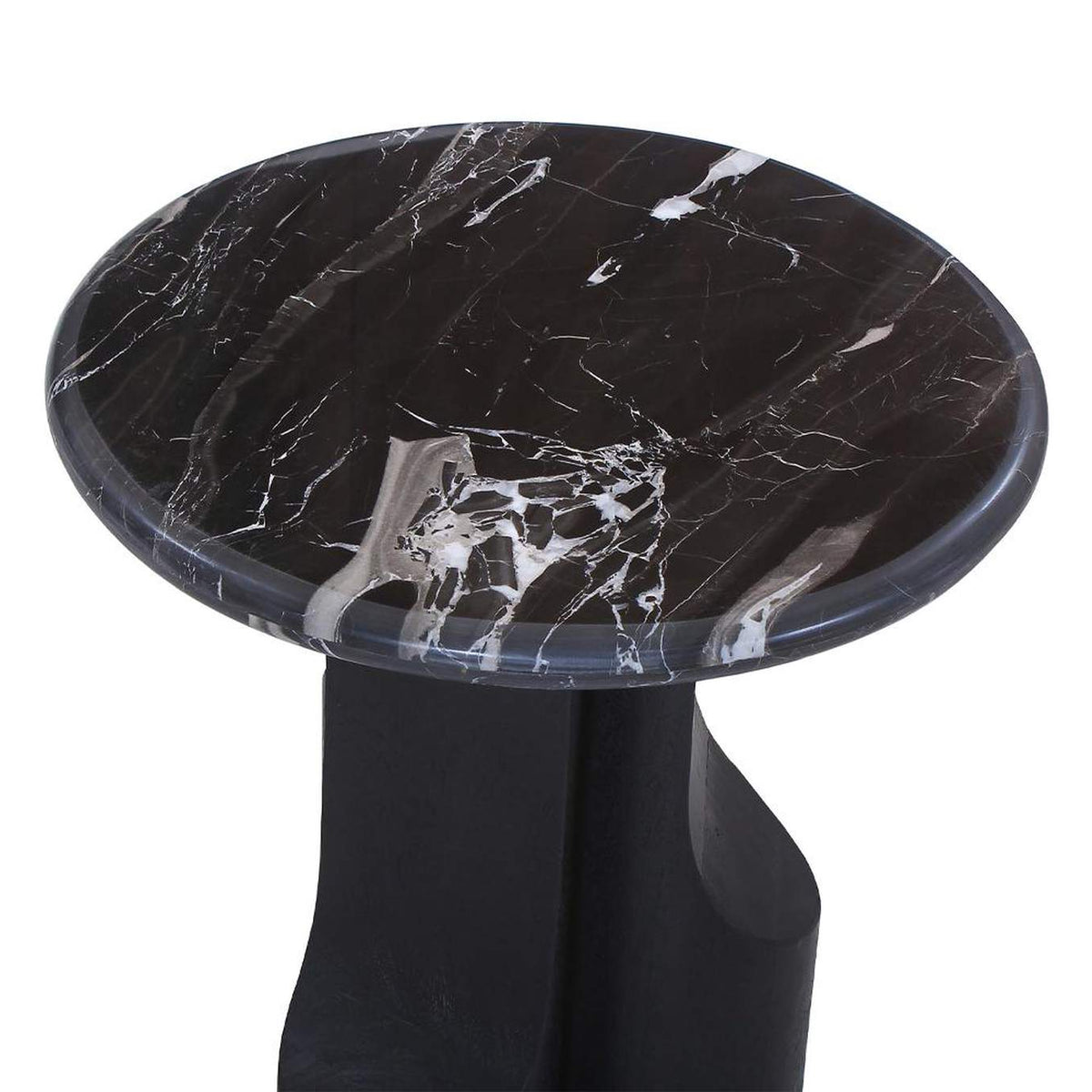 LV04786 Kinton End Table with Natural Marble Top