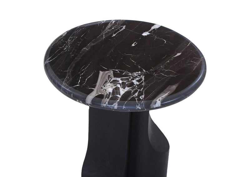 LV04786 Kinton End Table with Natural Marble Top