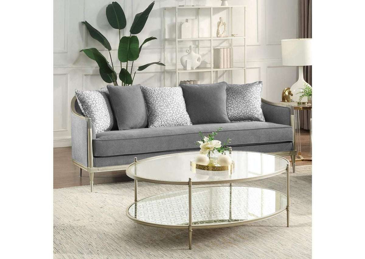 LV04820 Fernando Sofa with 5 Pillows
