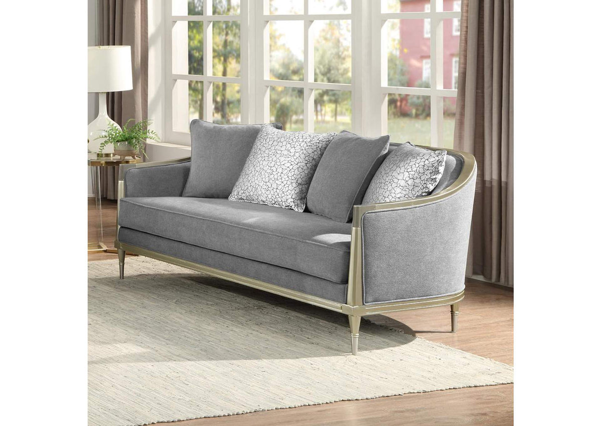 LV04821 Fernando Loveseat with 4 Pillows