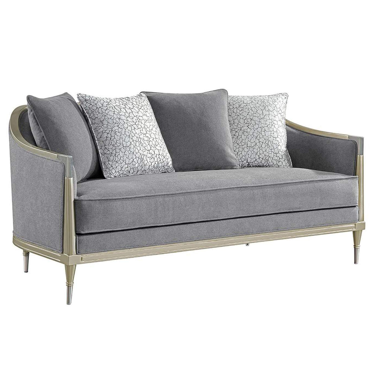 LV04821 Fernando Loveseat with 4 Pillows