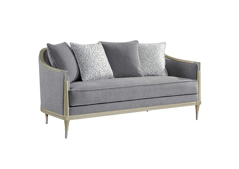 LV04821 Fernando Loveseat with 4 Pillows