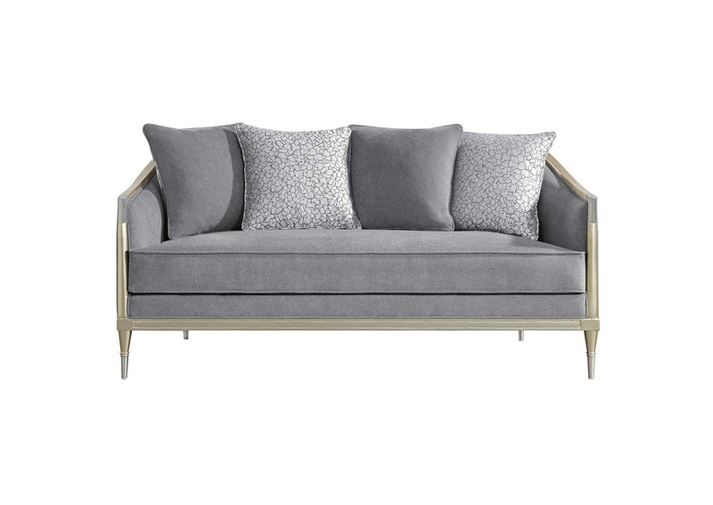 LV04821 Fernando Loveseat with 4 Pillows