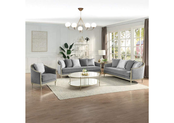 LV04821 Fernando Loveseat with 4 Pillows