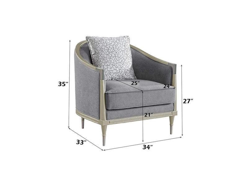 LV04822 Fernando Chair with Pillow