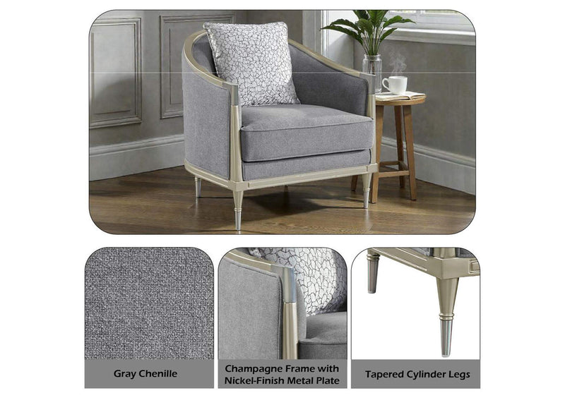 LV04822 Fernando Chair with Pillow